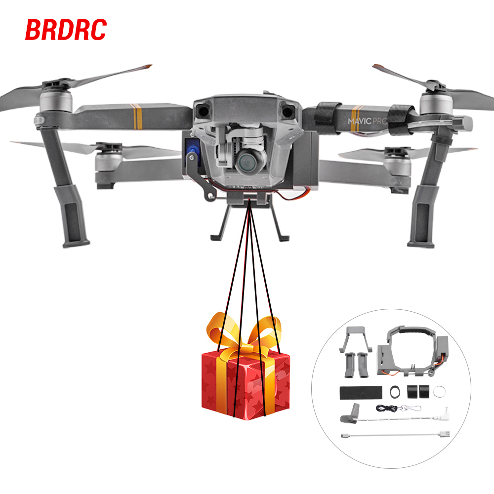 Drone Tablet Mount - BRDRC Air Drop Dropping System for