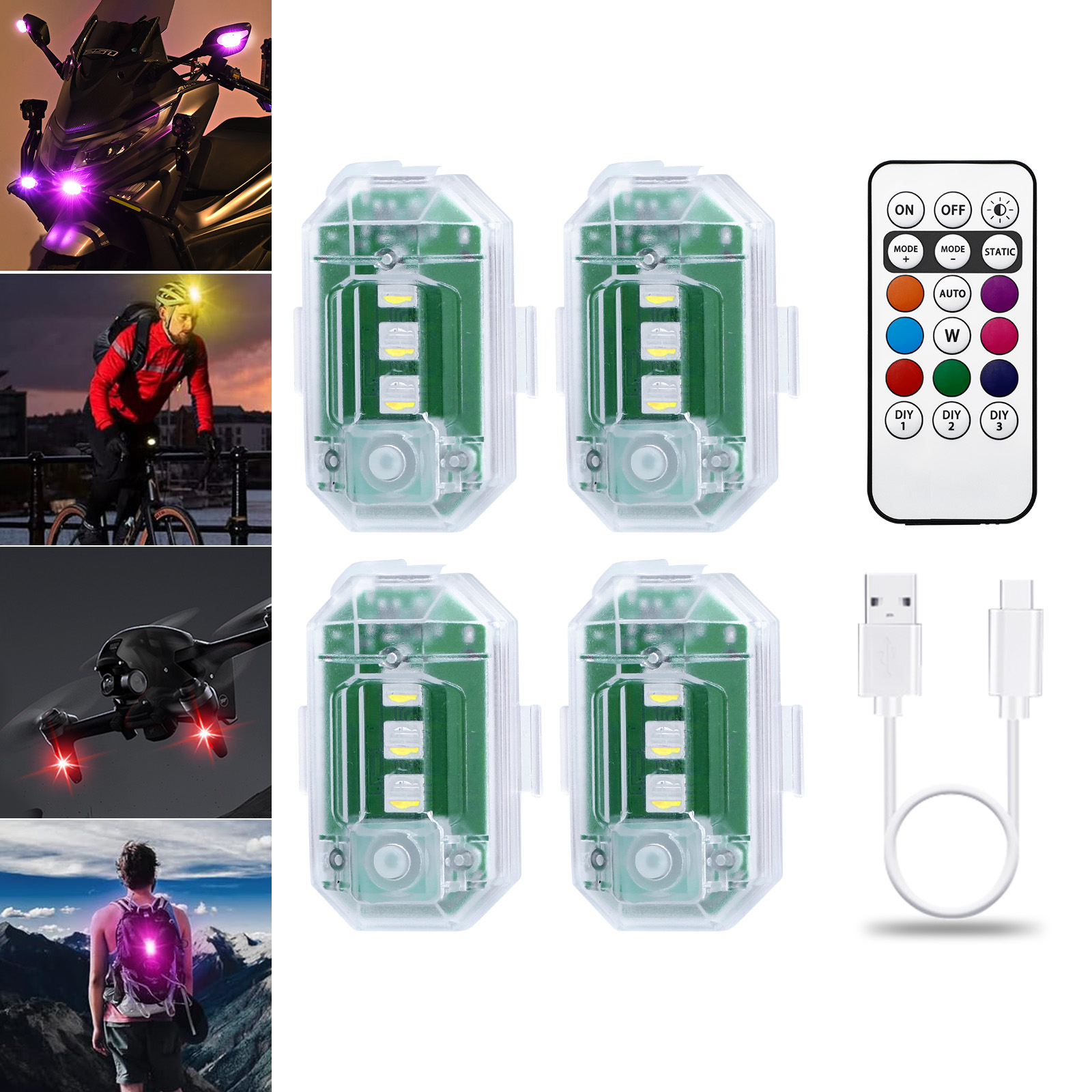 LECART Wireless Led Lights for - Drone Strobe Light 评论和价格