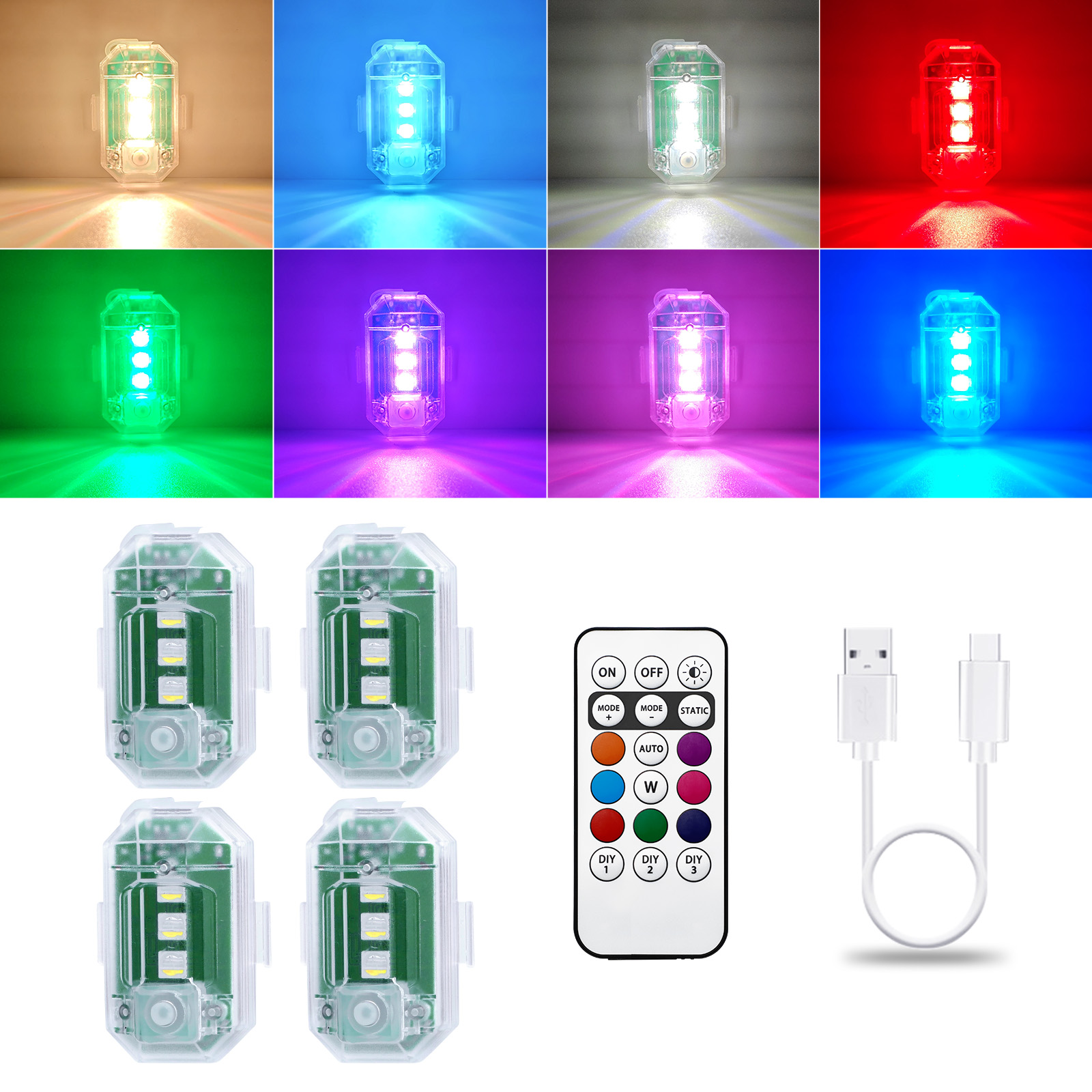 LECART Wireless Led Lights for - Drone Strobe Light 评论和价格