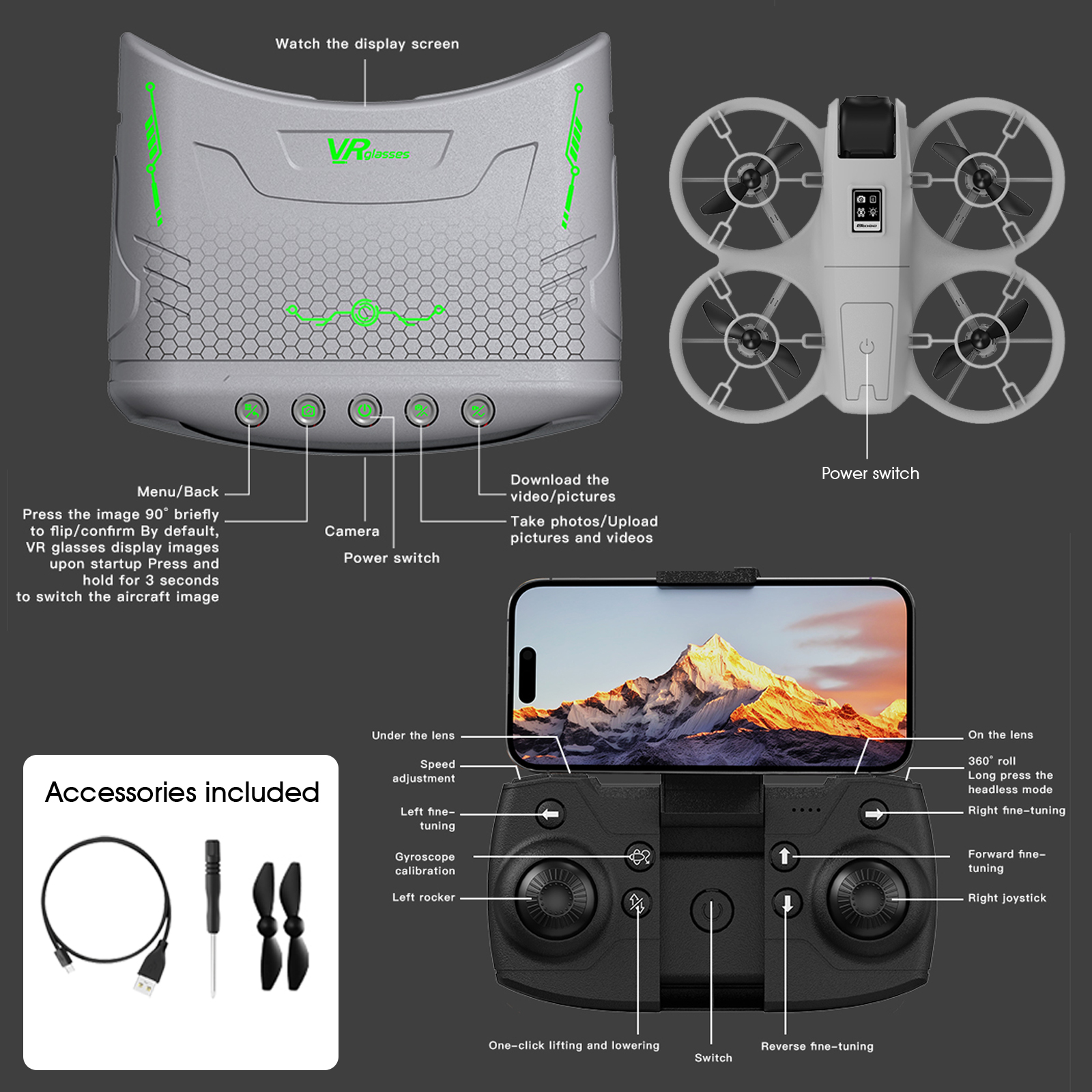 Mini Drone That Is Easy For Be - Drone Power Bank 评论和价格