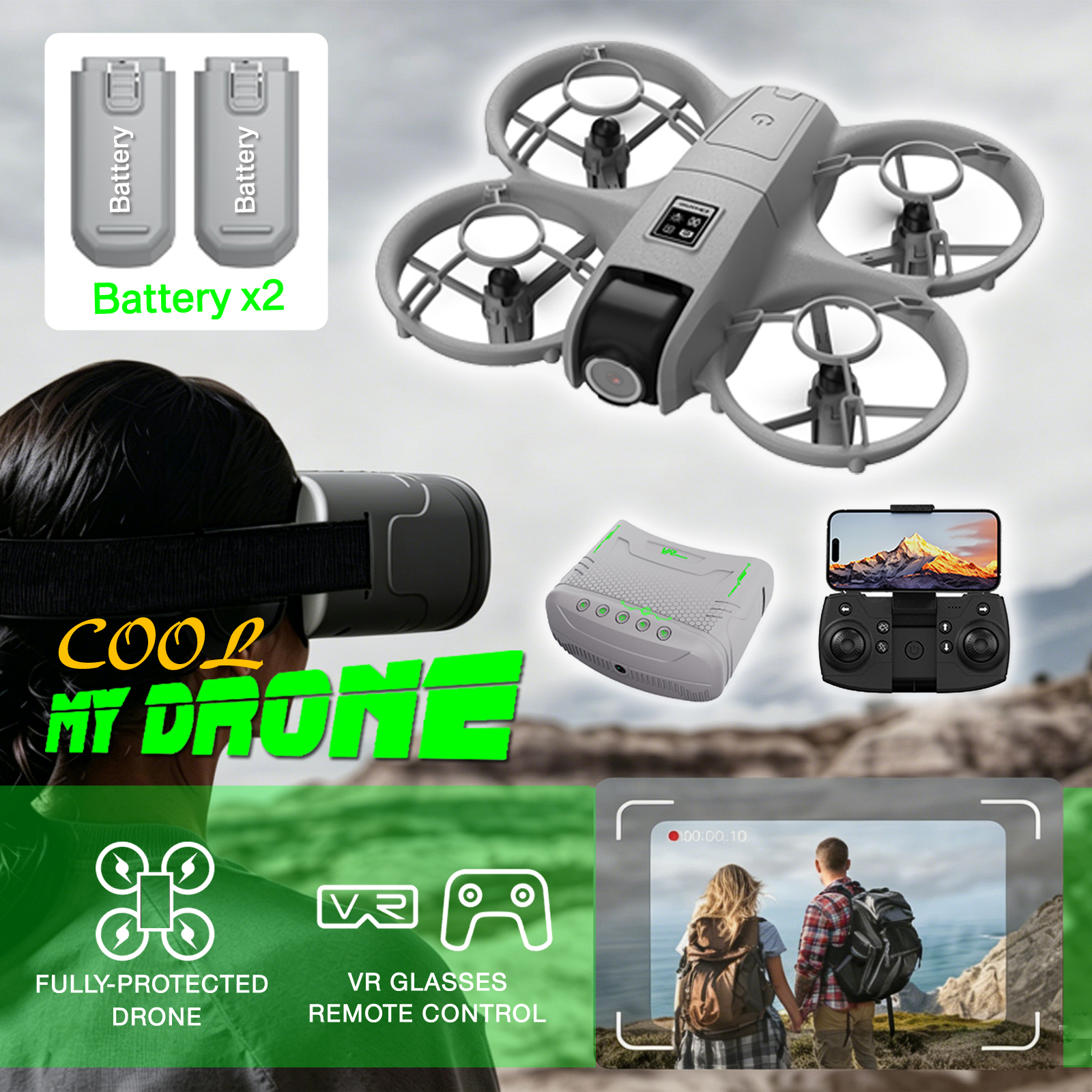 Mini Drone That Is Easy For Be - Drone Power Bank 评论和价格
