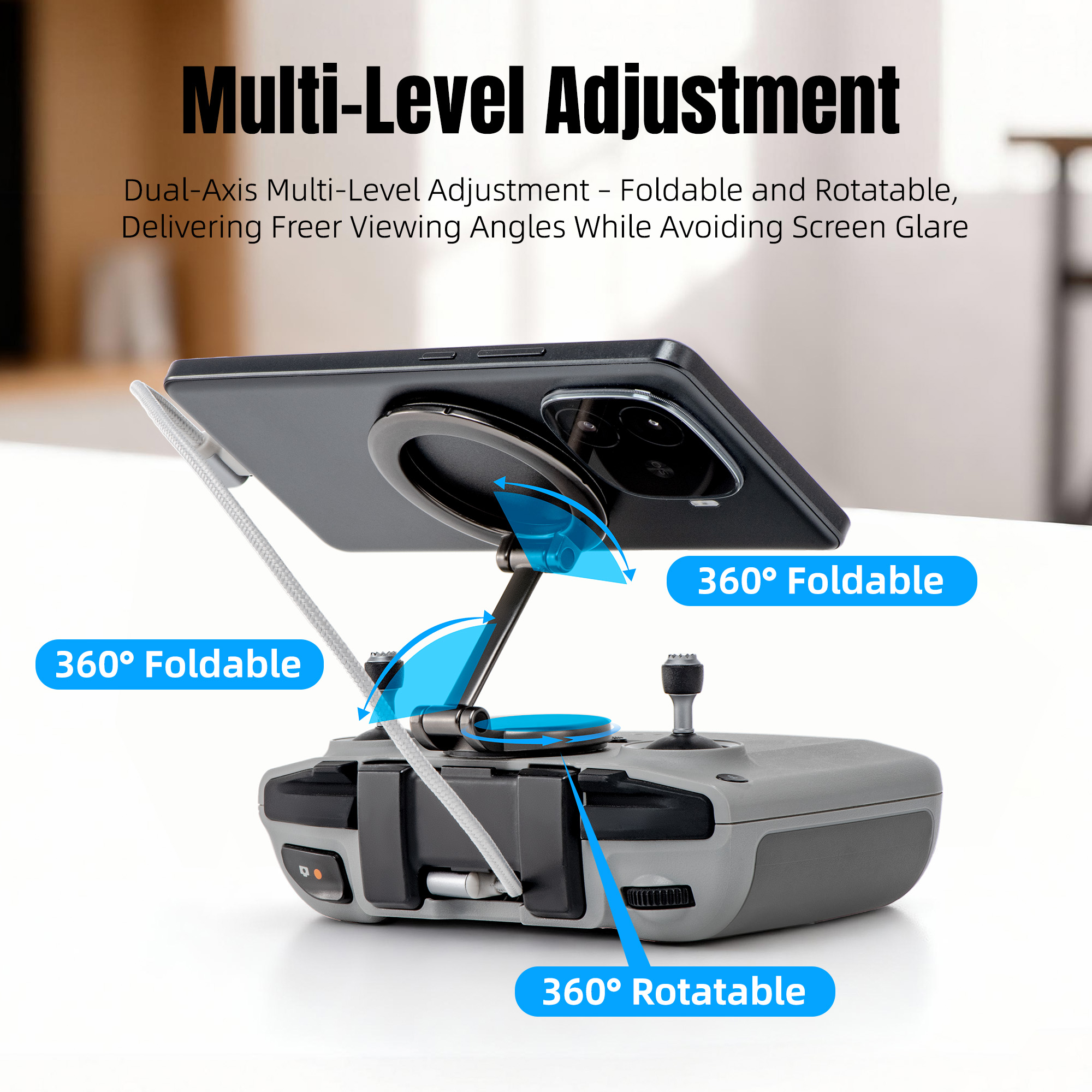 Adjustable Magnetic Phone Stan - Drone Tablet Mount 评论和价格