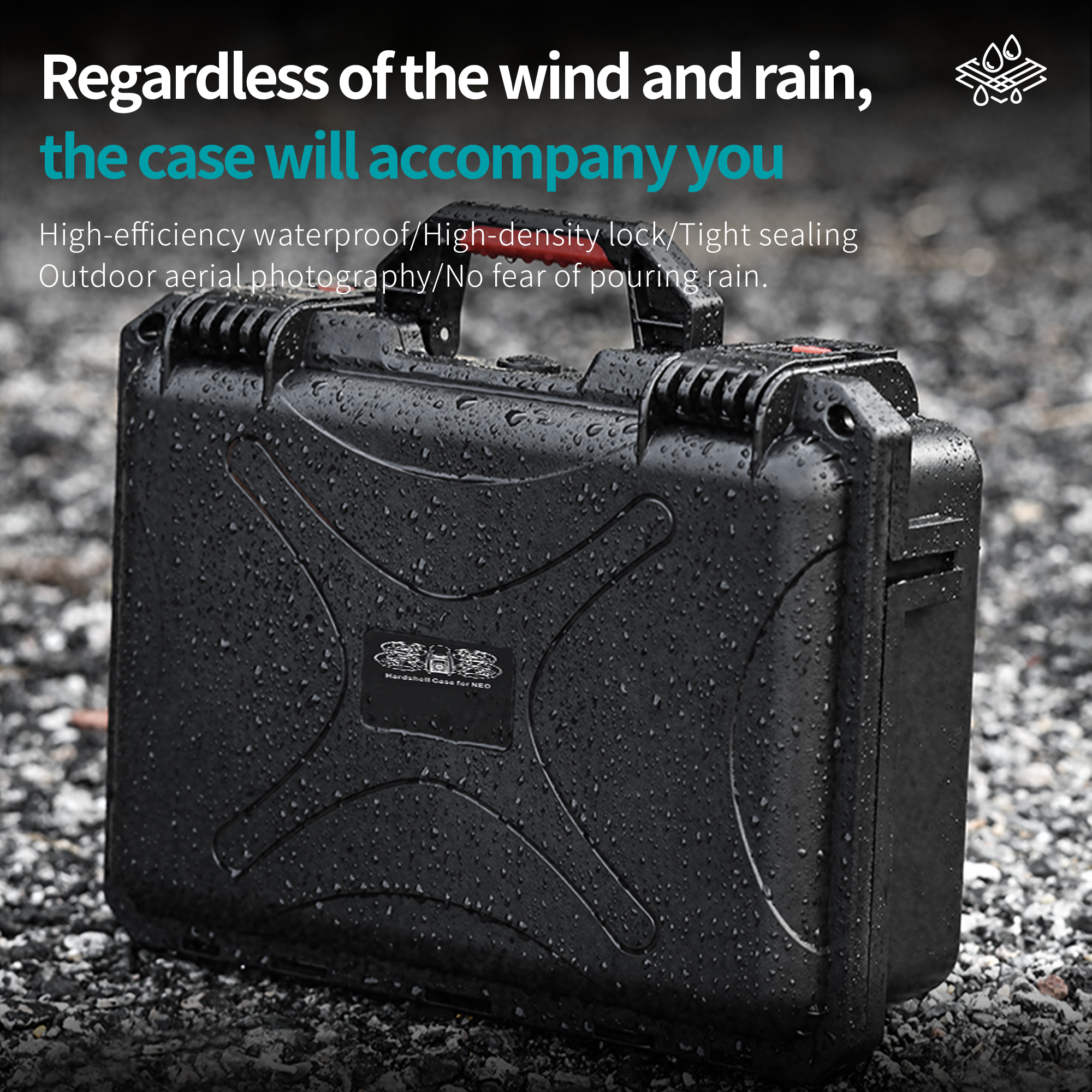 Portable Hard Waterproof Case  - Drone Charging Hub 评论和价格