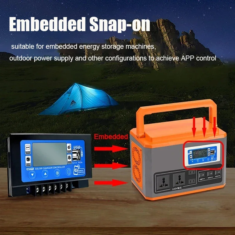 30A 60A Bluetooth WiFi Solar C - Drone Solar Charger 评论和价格