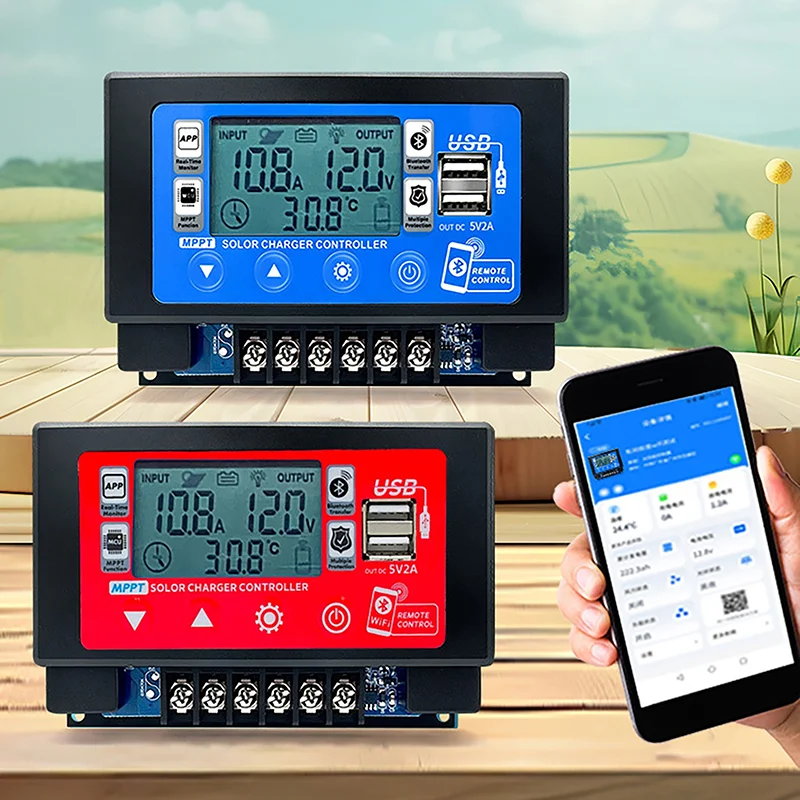 30A 60A Bluetooth WiFi Solar C - Drone Solar Charger 评论和价格