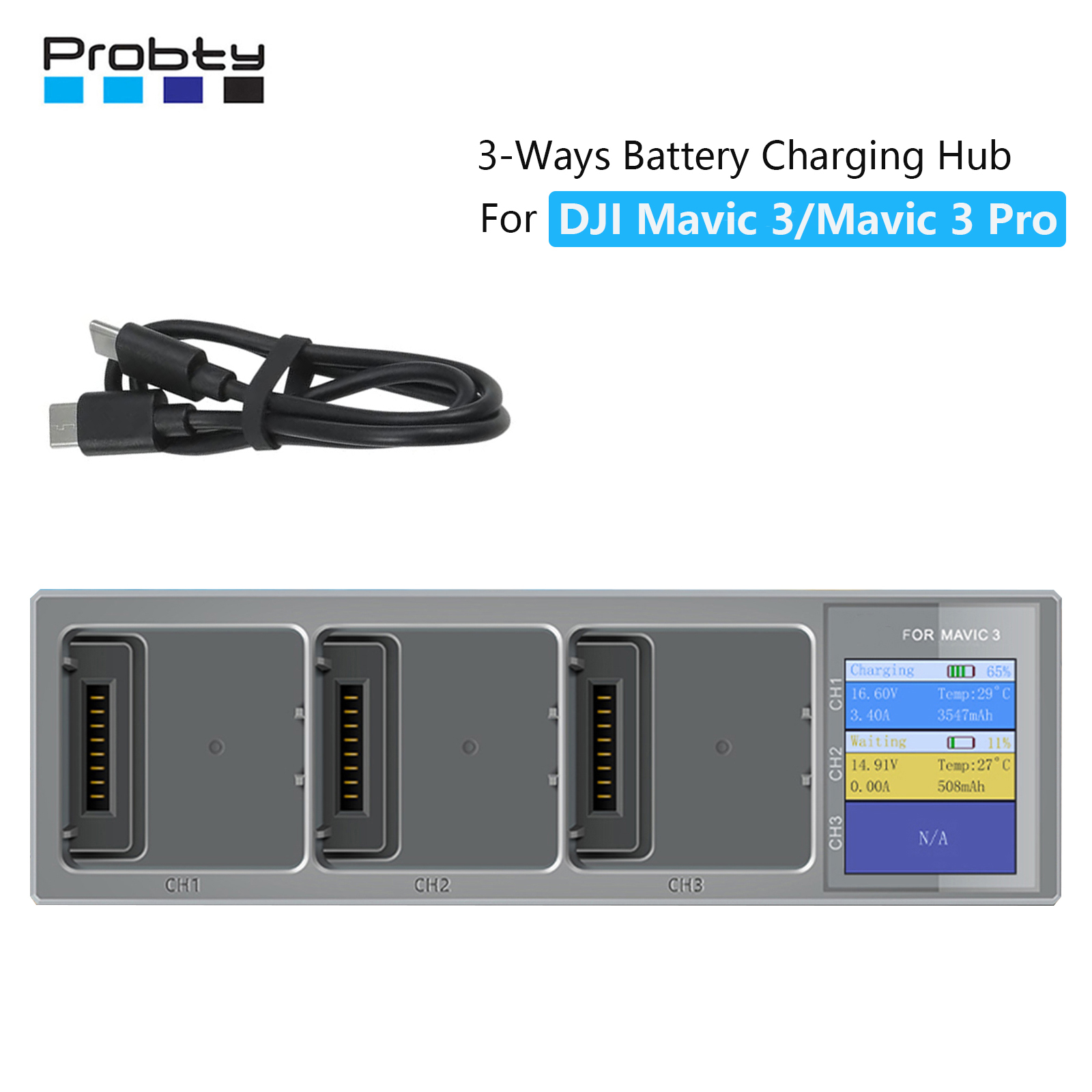 New 3 In 1 Charging Hub for DJ - Drone Charging Hub 评论和价格