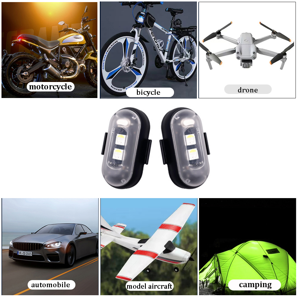 10x 4x 8Colors Wireless LED Dr - Drone Beacon Light 评论和价格