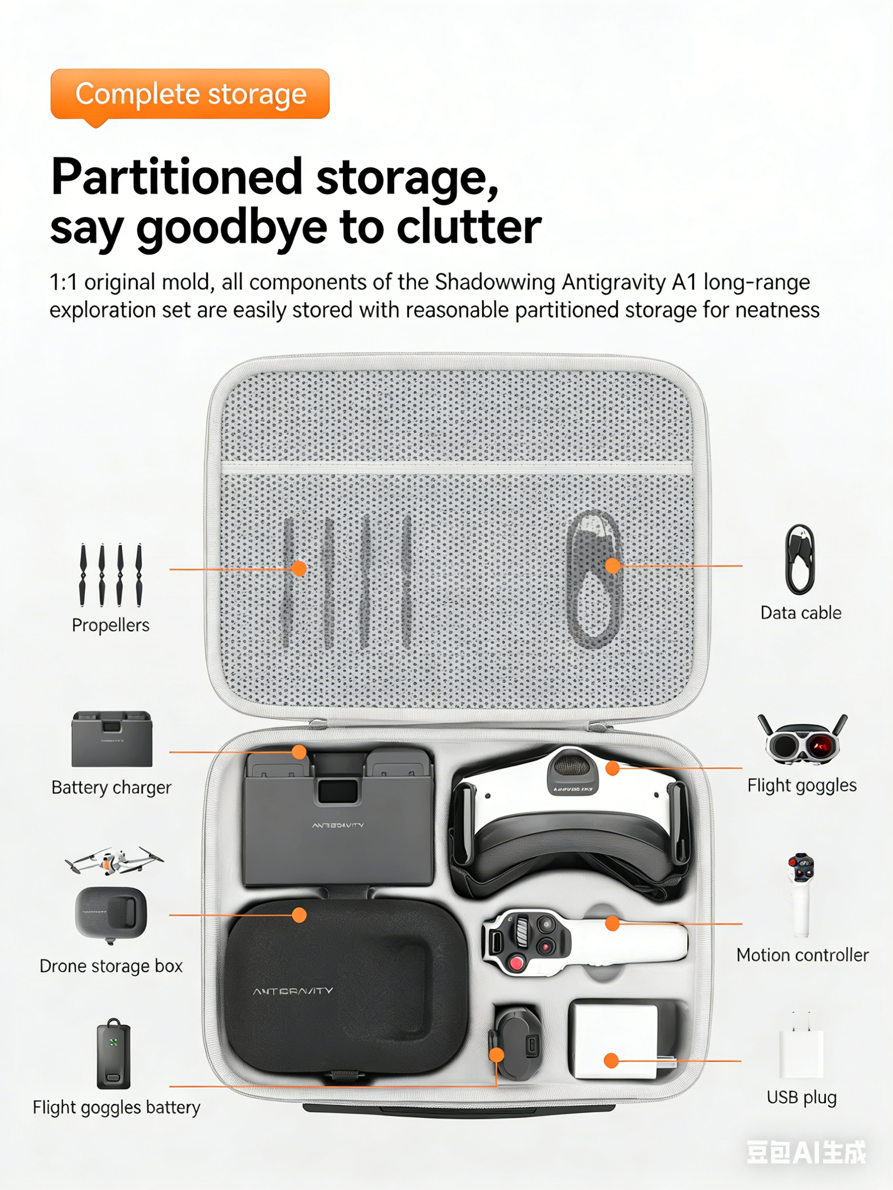 For Antigravity A1 Storage Bag - Drone Backpack 评论和价格
