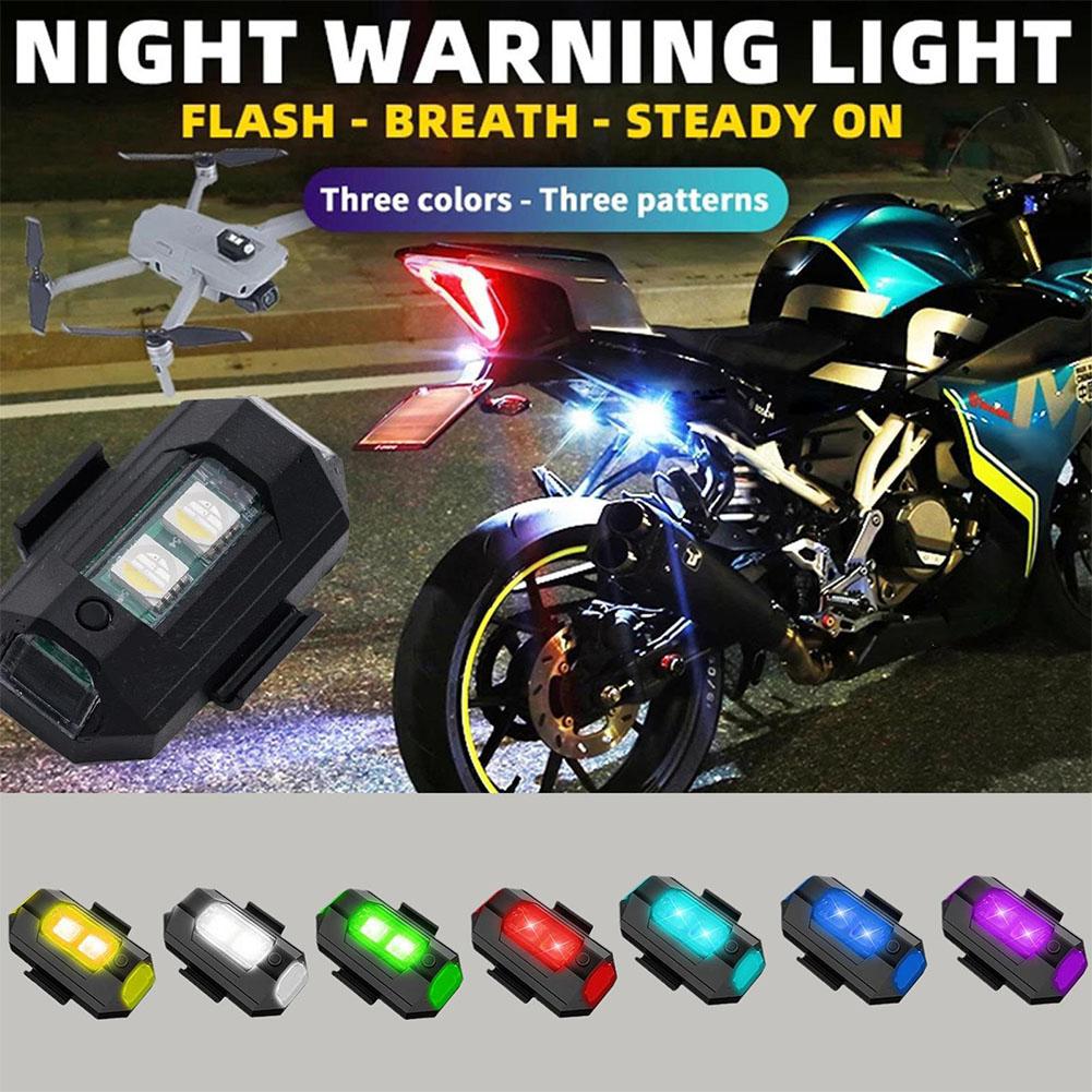 2PCS Mini LED Strobe Lights De - Drone Strobe Light 评论和价格