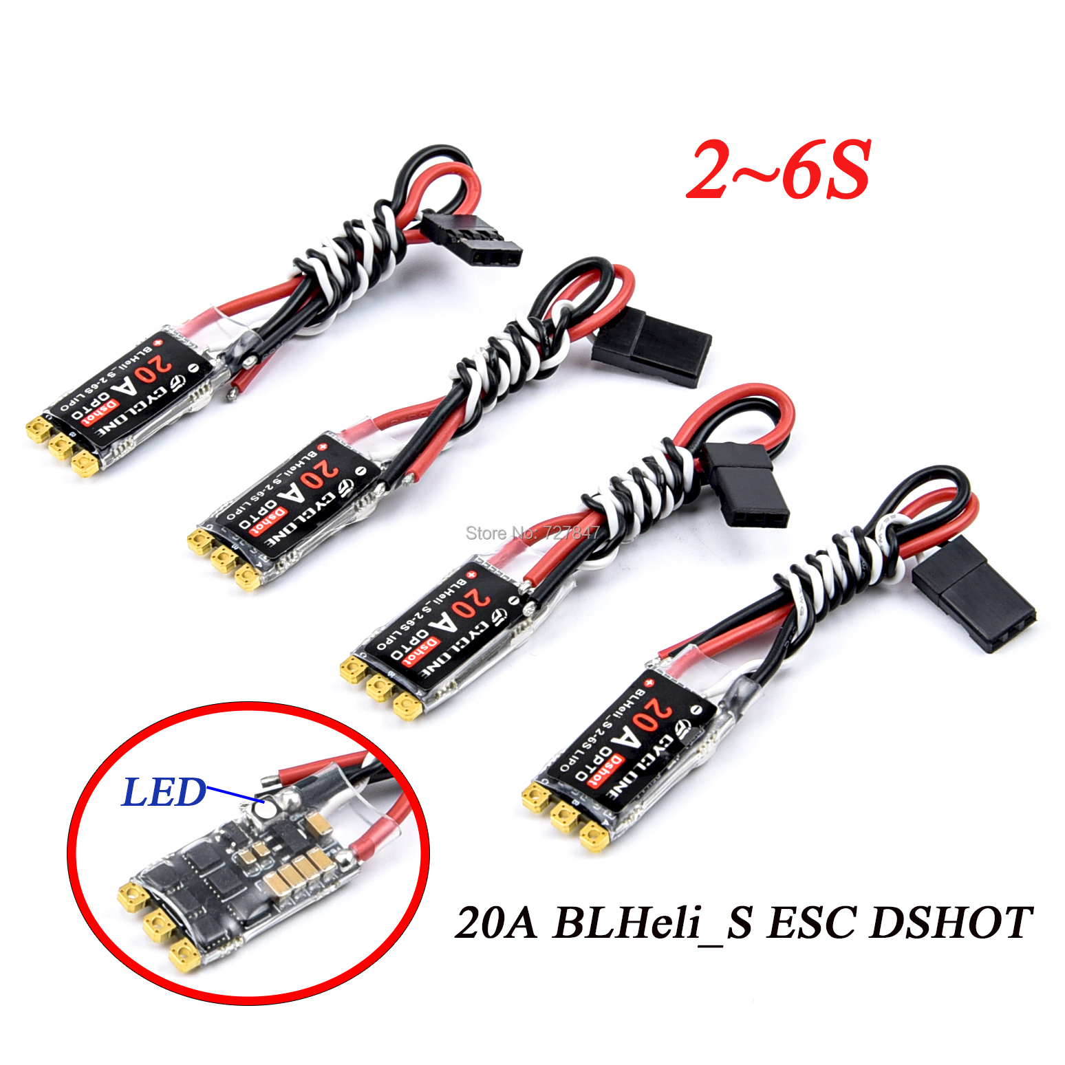 Cyclone 20A 35A 45A BLHeli_S D - Drone Beacon Light 评论和价格