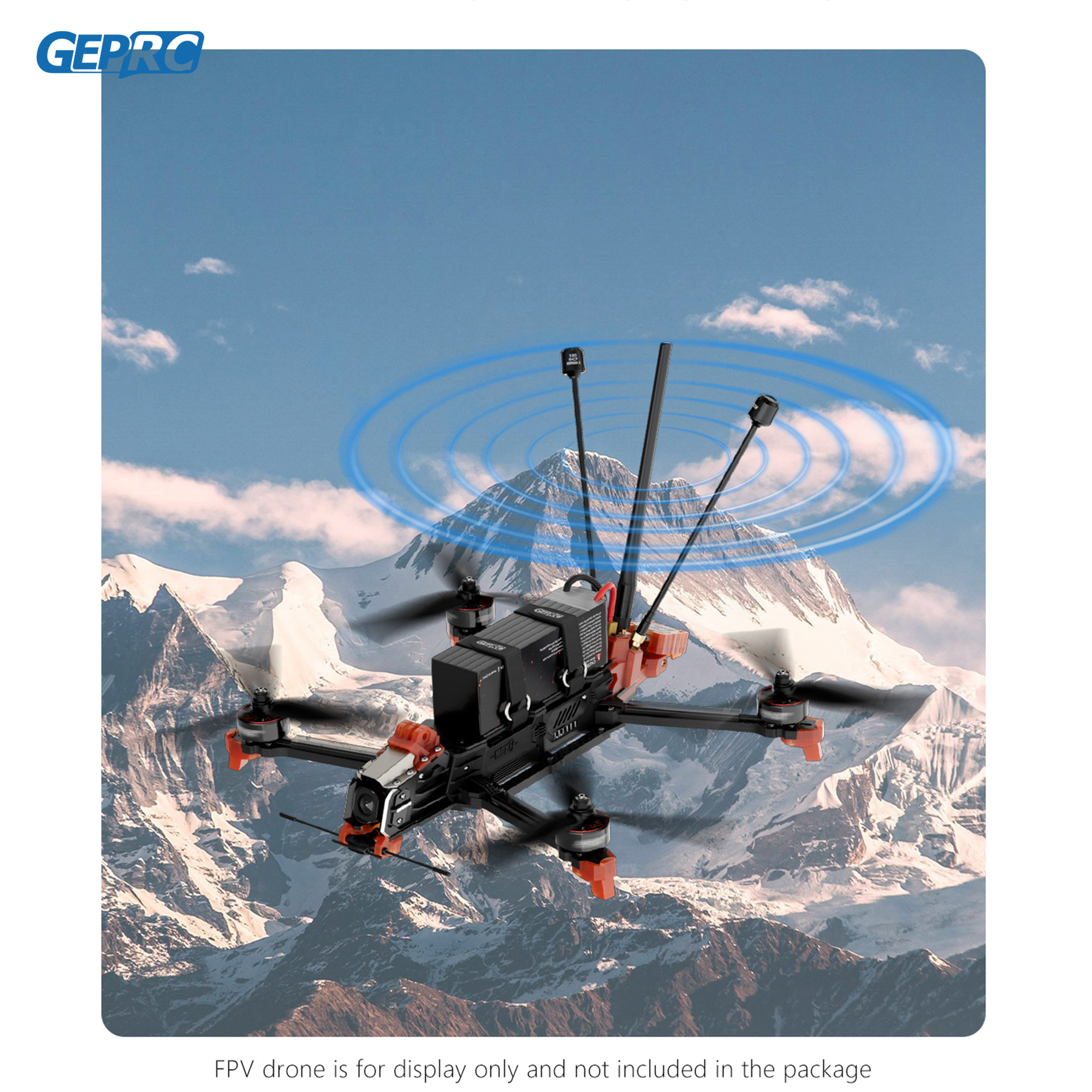 GEPRC 868MHz 915MHz 2.4G Tri-B - Drone Control Stick 评论和价格