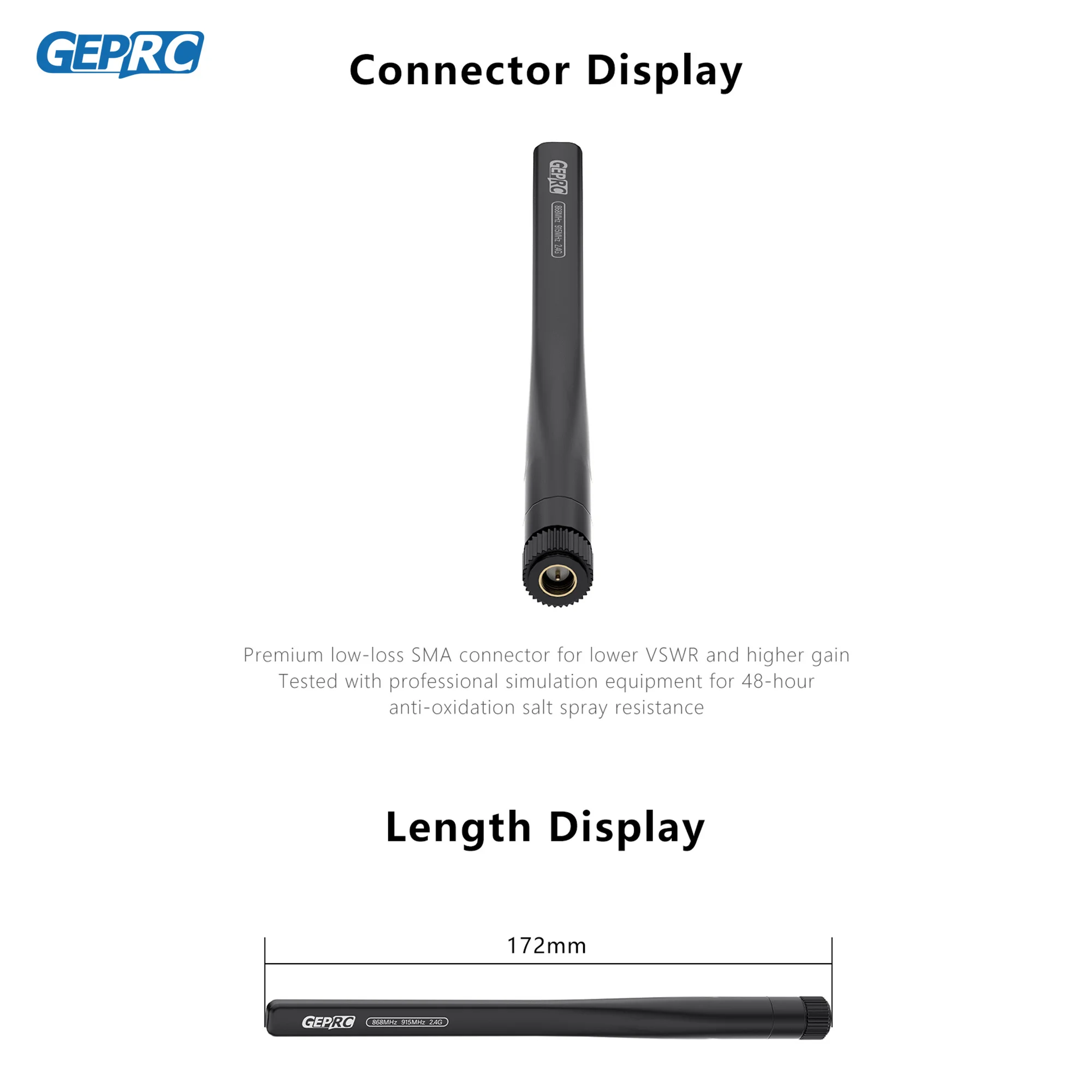 GEPRC 868MHz 915MHz 2.4G Tri-B - Drone Control Stick 评论和价格