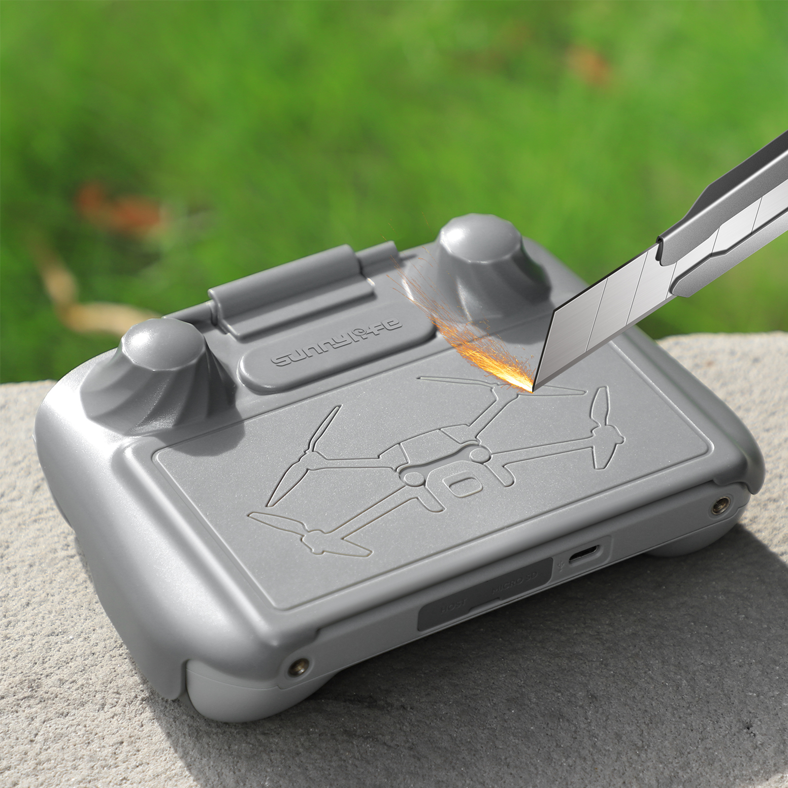 Scratch Proof TPU Case for DJI - Drone Propeller Holder 评论和价格
