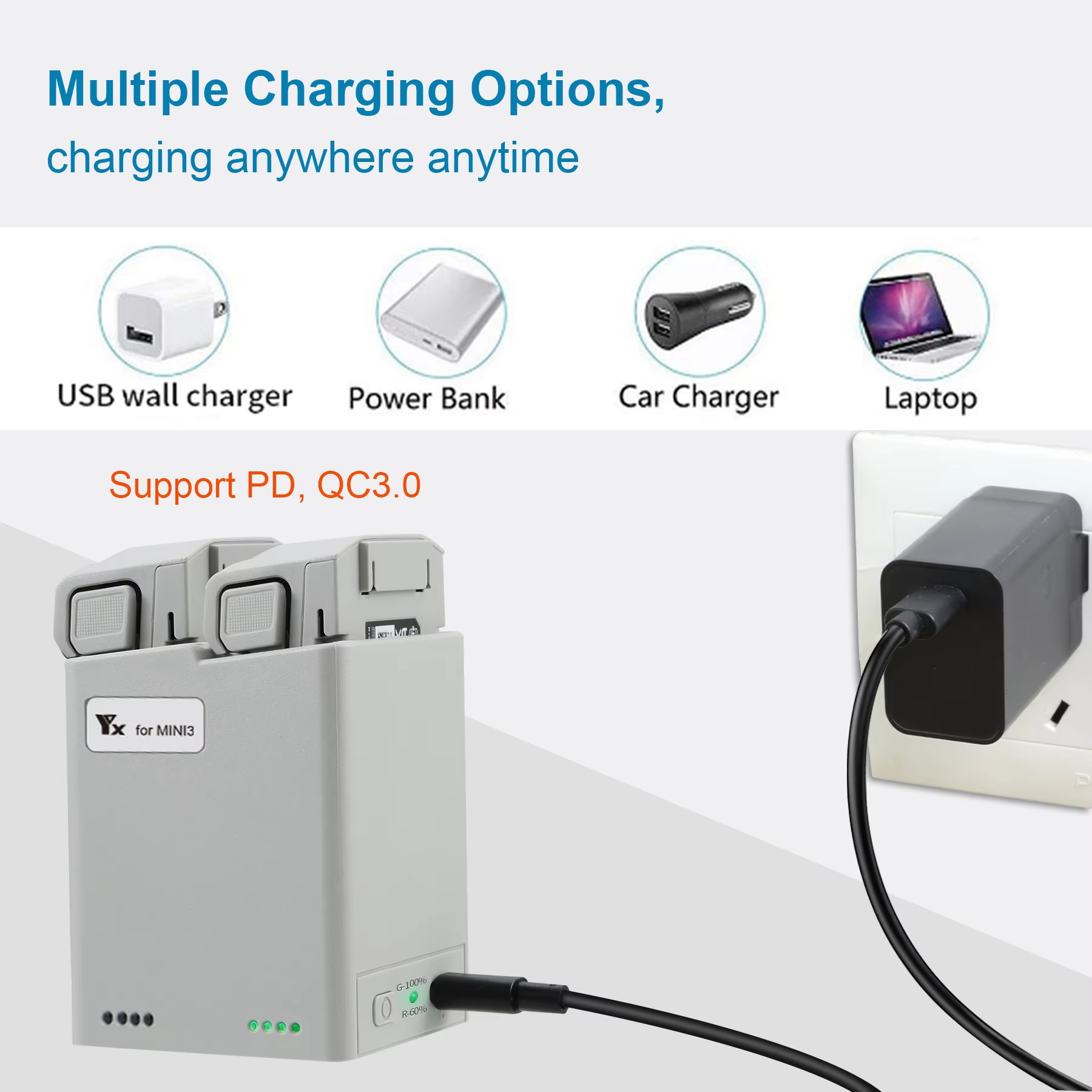 For DJI Mini 3Pro/4Pro Battery - Drone Power Bank 评论和价格