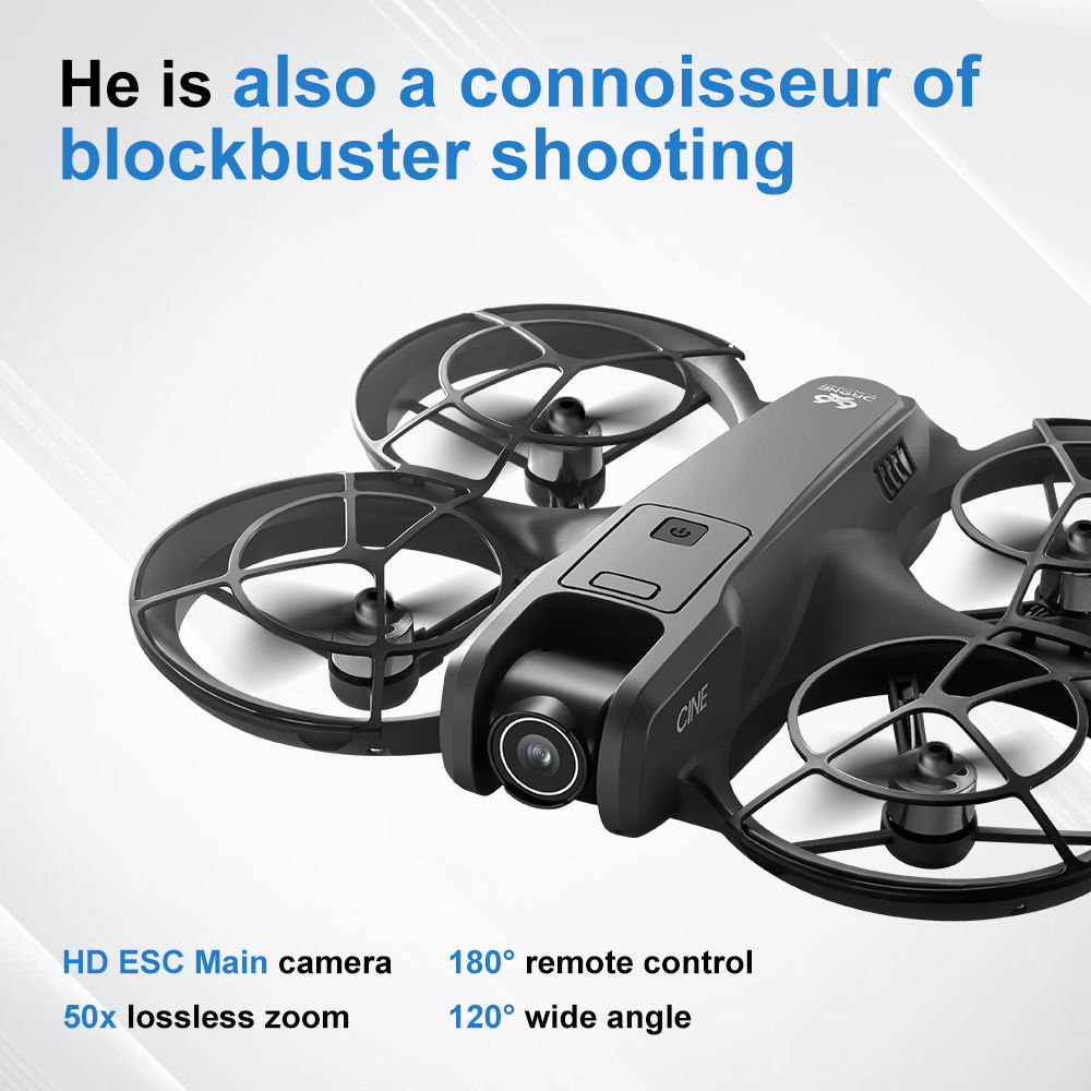 V666 Foldable Mini Drone 4K Du - Drone Controller Screen 评论和价格