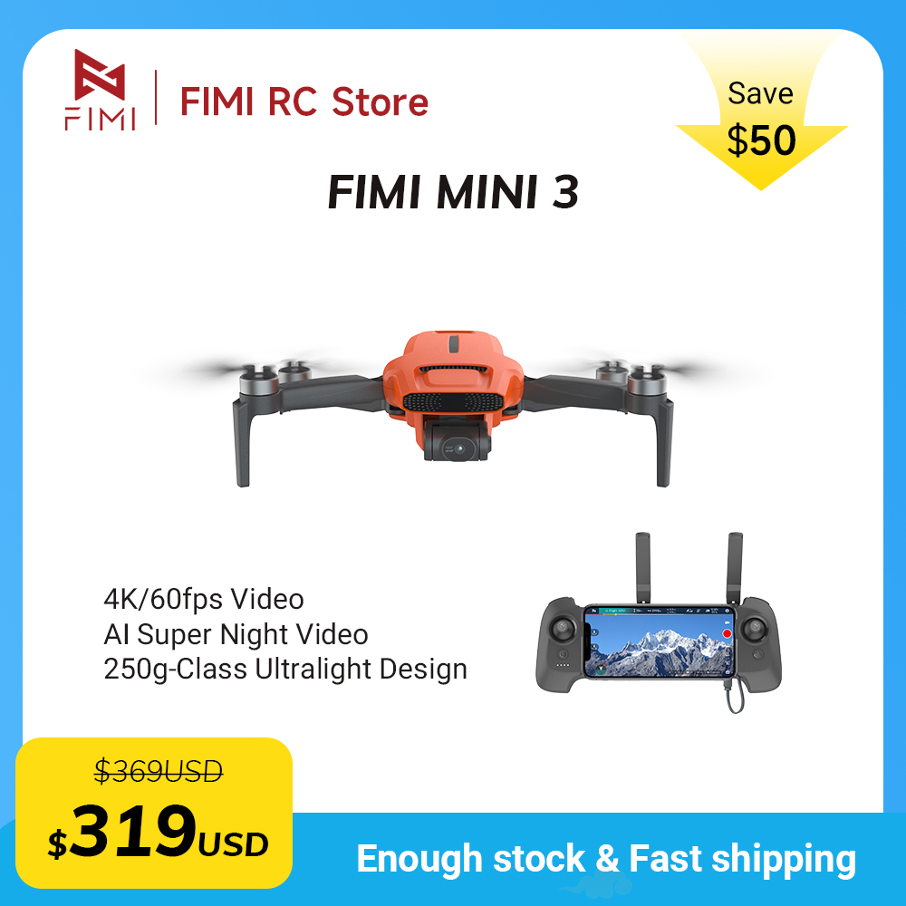FIMI MINI 3 Camere drone 4K 60 - Drone Remote Controller Lanyard 评论和价格