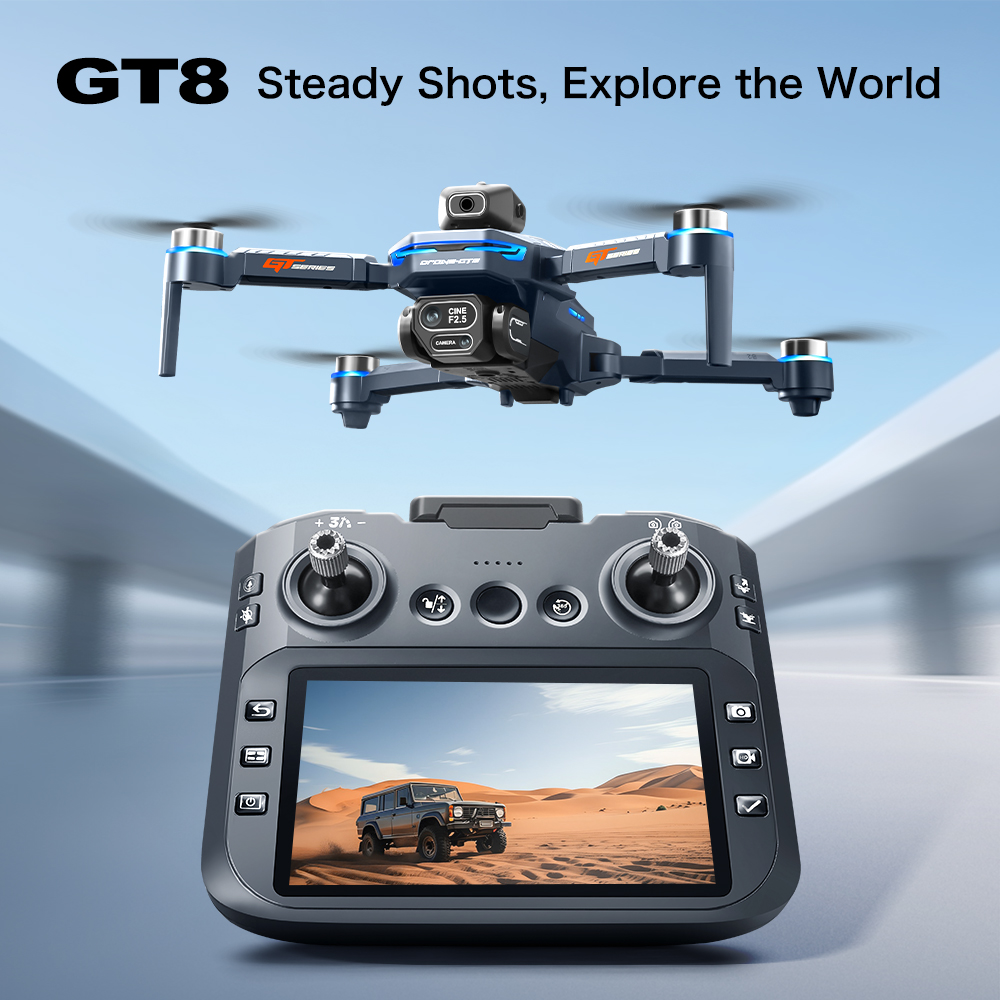 GT8 Obstacle Avoidance Aerial  - Drone Power Bank 评论和价格