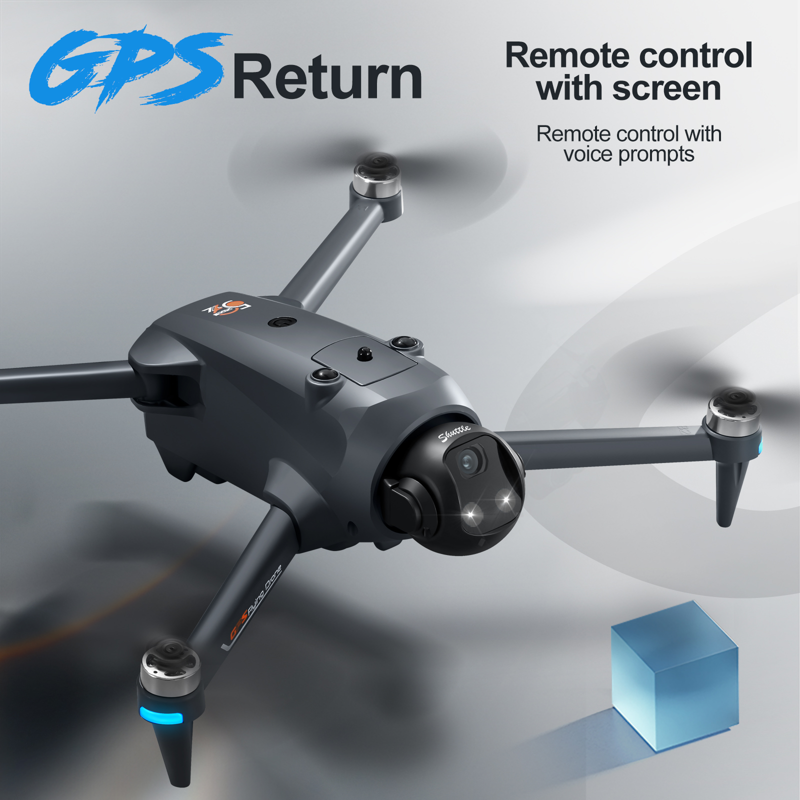 YL059 FPV GPS Quadcopter Drone - Drone Beacon Light 评论和价格